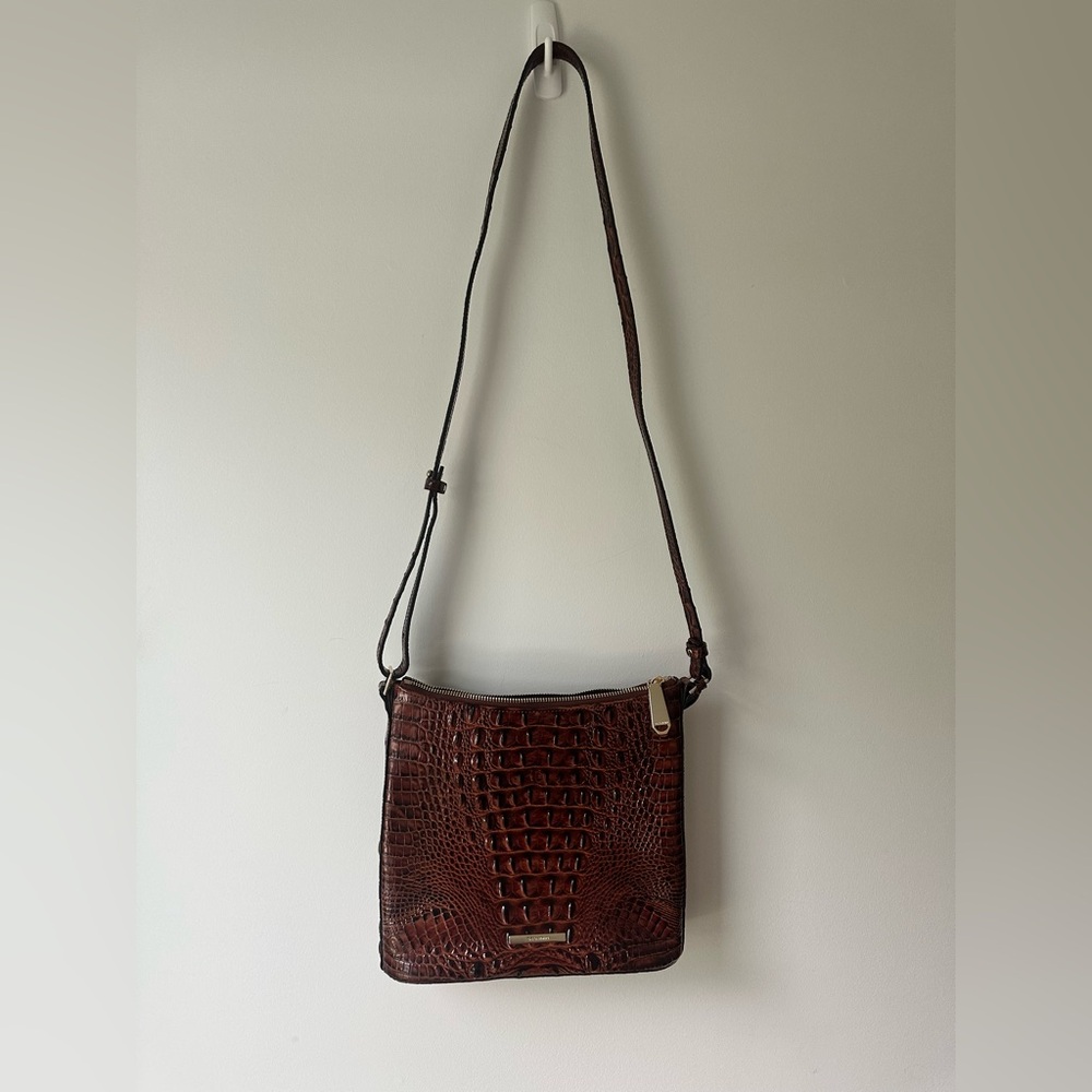 Brahmin Katie Crossbody in Pecan Melbourne - Picture 6 of 14